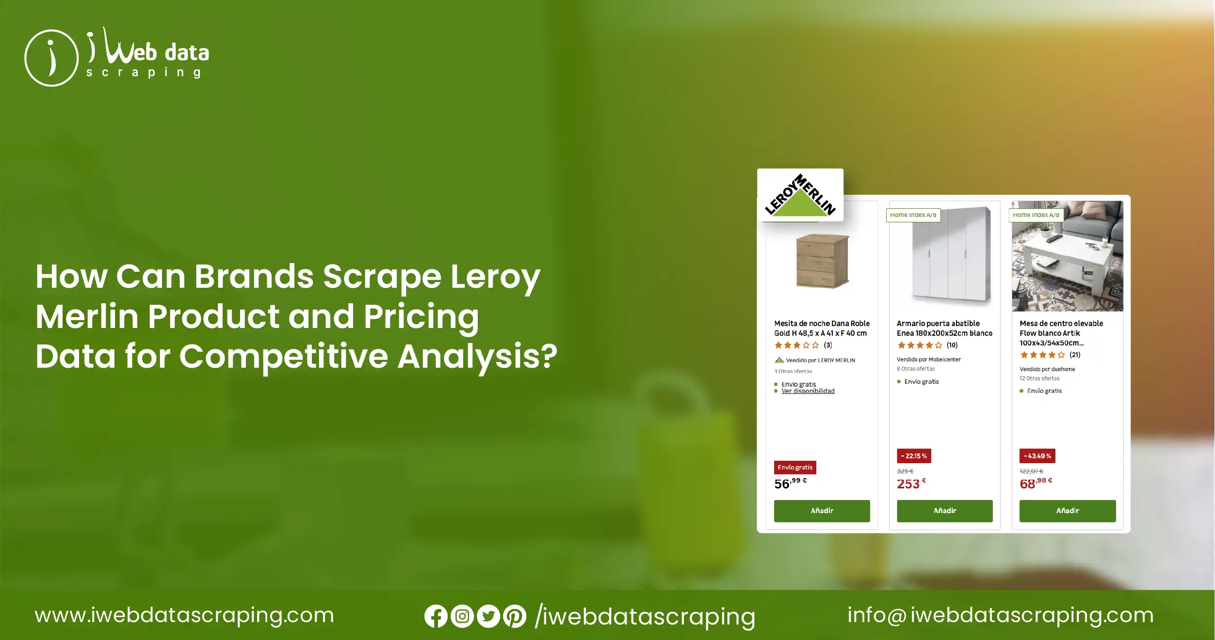 How Can Brands Scrape Leroy Merlin Product and Pricing Data for Competitive Analysis